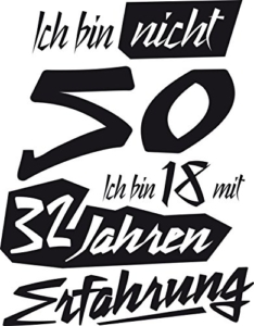 Tasse mit tollem Spruch Geschenkidee zum 50. Geburtstag | Ich bin nicht 50 Ich bin 18 mit 32 Jahren Erfahrung| Schöne Kaffee-Tasse von Shirtinator® - 4