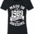 6TN Damen Im Jahre 1989 30 Jahre des Geburtstags T-Shirt - 2