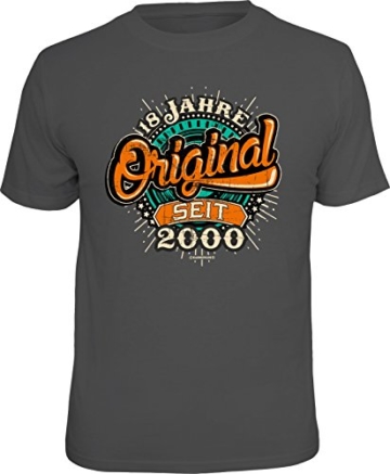 Das Geschenk T-Shirt zum 18. Geburtstag - Endlich volljährig - 5