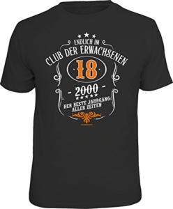 Das Geschenk T-Shirt zum 18. Geburtstag - Endlich volljährig - 6