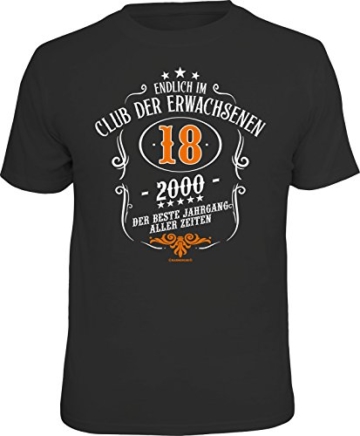 Das Geschenk T-Shirt zum 18. Geburtstag - Endlich volljährig - 6