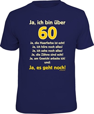 Das Geschenk T-Shirt zum 60. Geburtstag - 1