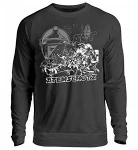 Shirtee Feuerwehr | Atemschutz | AGT | PA - Unisex Pullover - 1
