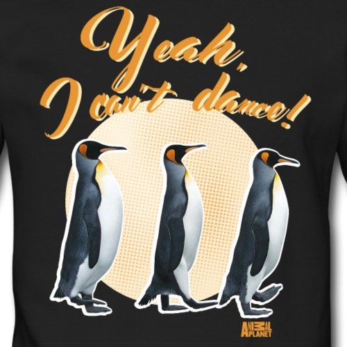 Spreadshirt Animal Planet Pinguine Watscheln Can't Dance Männer Pullover - 2