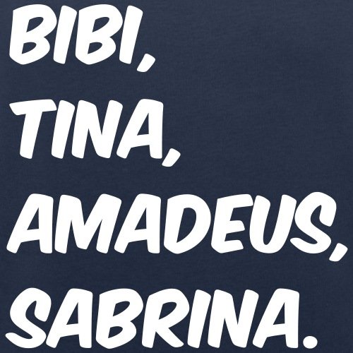 Spreadshirt Bibi Und Tina Amadeus Sabrina Typographie Frauen Bio-Sweatshirt von Stanley & Stella - 2