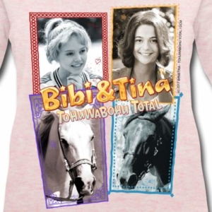 Spreadshirt Bibi Und Tina Tohuwabohu Total Sabrina Collage Frauen Bio-Sweatshirt von Stanley & Stella - 2