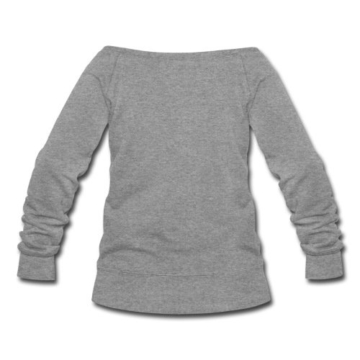 Spreadshirt Blume des Lebens Frauen Pullover mit U-Boot-Ausschnitt von Bella - 3