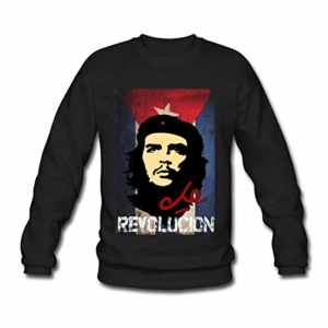 Spreadshirt Che Guevara Revolución Kubanische Flagge Männer Pullover - 1