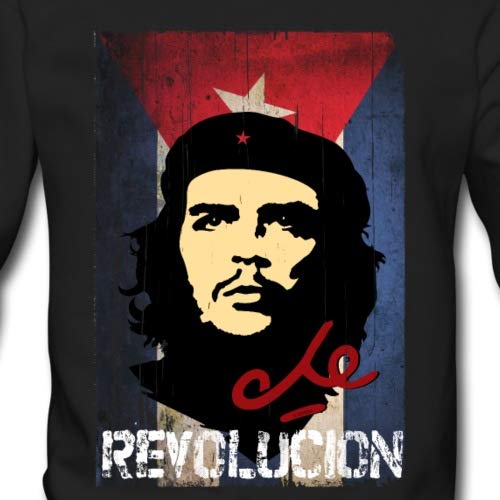 Spreadshirt Che Guevara Revolución Kubanische Flagge Männer Pullover - 2