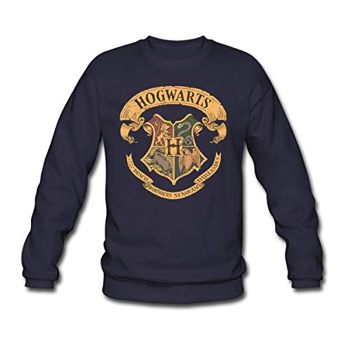 Spreadshirt Harry Potter Hogwarts Wappen Männer Pullover - 1