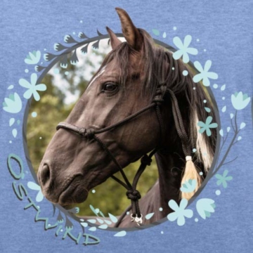 Spreadshirt OSTWIND Aufbruch Nach Ora Porträt Hengst Frauen Bio-Sweatshirt von Stanley & Stella - 2
