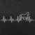 Spreadshirt Pferd Silhouette EKG Herzschlag Pferdesport Frauen Bio-Sweatshirt von Stanley & Stella - 2