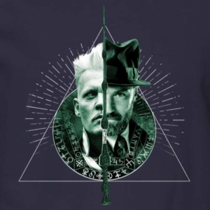 Spreadshirt Phantastische Tierwesen Grindelwald und Dumbledore Männer Pullover - 2