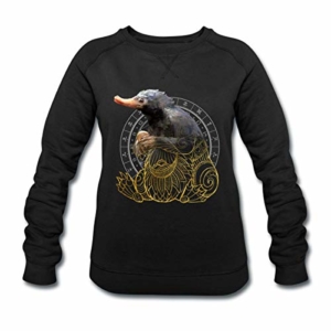 Spreadshirt Phantastische Tierwesen Niffler Frauen Bio-Sweatshirt von Stanley & Stella - 1