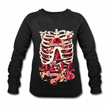 Spreadshirt Rick and Morty Anatomy Park Vergnügungspark Frauen Bio-Sweatshirt von Stanley & Stella - 1