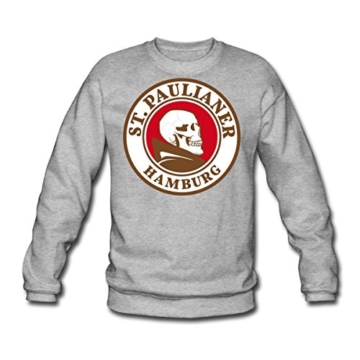 Spreadshirt St. Paulianer Totenkopf Mönch Männer Pullover - 1