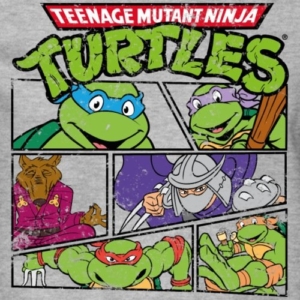 Spreadshirt TMNT Turtles Splinter Shredder Männer Pullover - 2
