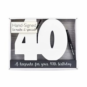 40. Geburtstag, besonderer Anlass, Gästebuch, 40. Geburtstagsgeschenk, 40. Party - 1