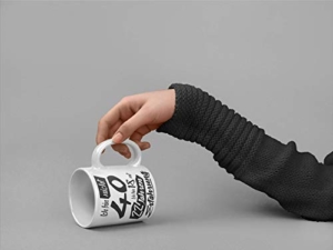 Tasse mit tollem Spruch Geschenkidee zum 40. Geburtstag I Ich bin nicht 40 Ich bin 18 mit 22 Jahren Erfahrung I Schöne Kaffee-Tasse von Shirtinator - 3