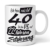 Tasse mit tollem Spruch Geschenkidee zum 40. Geburtstag I Ich bin nicht 40 Ich bin 18 mit 22 Jahren Erfahrung I Schöne Kaffee-Tasse von Shirtinator - 1